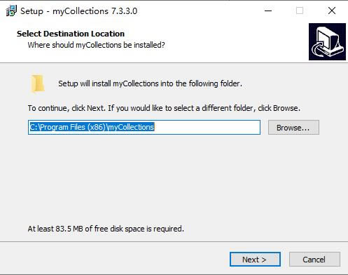 myCollectionsļ7.3.3.0