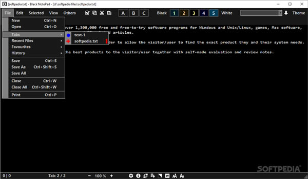 Black Notepad(๦ܼı༭1.1.2.38