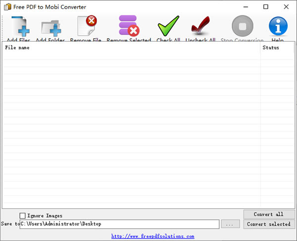 Free PDF to Mobi Converterʽת1.0