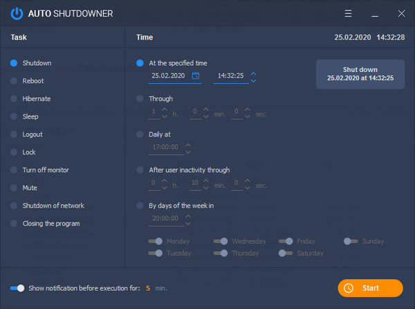 Auto Shutdownerʱѹ1.3.1