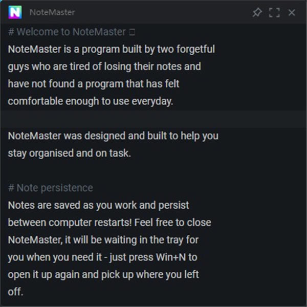 NoteMaster