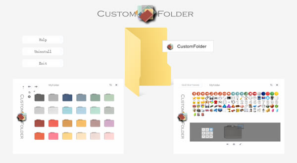 CustomFolder-CustomFolderԶļͼ깤3.0