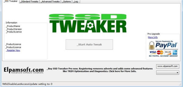 SSD Tweaker(̬ӲŻߣ4.0.1.0