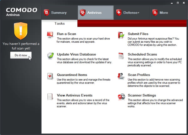 COMODO Antivirusϵͳ10.0.0.6092