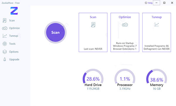 ZookaWare̿ռͷų5.2.0.22