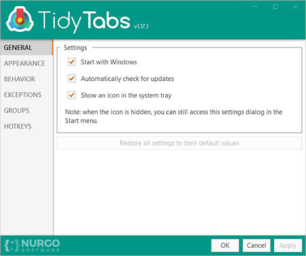 TidyTabs Pro