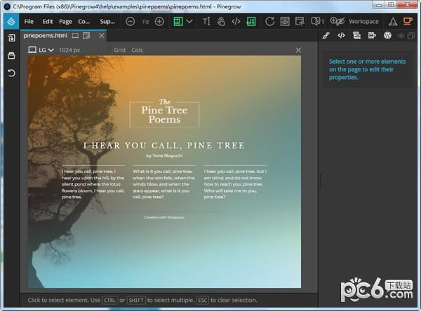 Pinegrow Web EditorԶ˹ٷ2024°ɫذװ