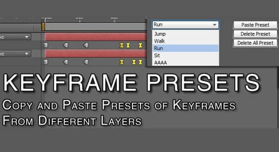 Keyframe Presets(Ϊ㴴ؼ֡ԤAE)