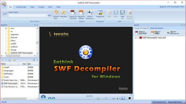 Sothink SWF DecompilerԶ˹ٷ2024°ɫذװ