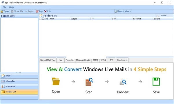 SysTools Windows Live Mail ConverterԶ˹ٷ2024°ɫذװ