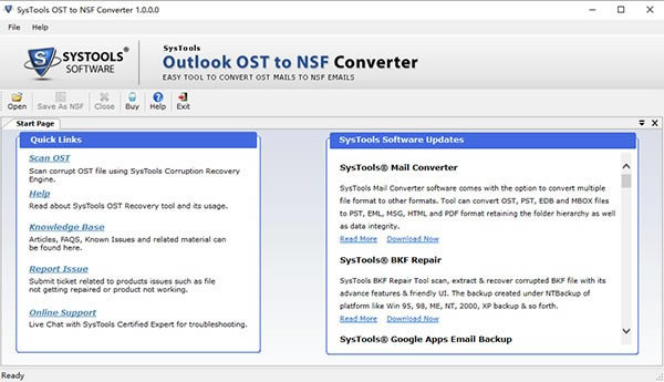 SysTools OST to NSF ConverterԶ˹ٷ2024°ɫذװ