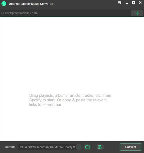 AudFree Spotify Music ConverterԶ˹ٷ2024°ɫذװ