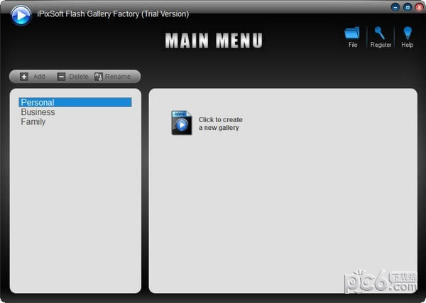 iPixSoft Flash Gallery FactoryԶ˹ٷ2024°ɫذװ