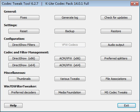 K-Lite Codec Pack Full(Ӱ)