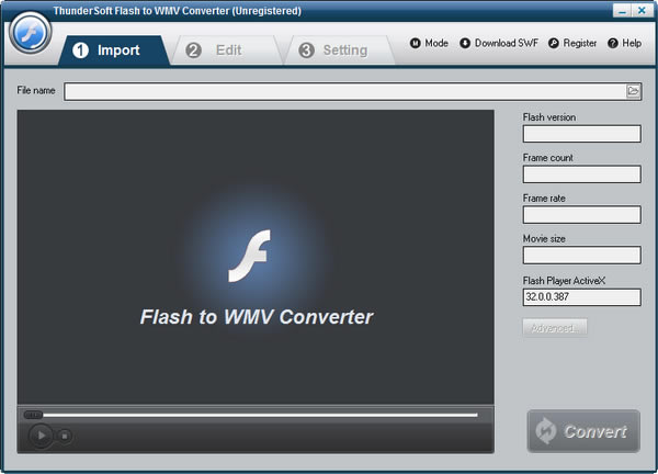 ThunderSoft Flash to WMV ConverterԶ˹ٷ2024°ɫذװ