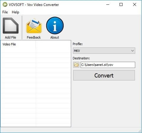 VovSoft Video ConverterԶ˹ٷ2024°ɫذװ