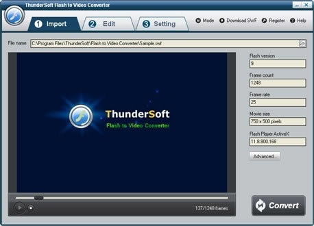 ThunderSoft Flash to AVI ConverterԶ˹ٷ2024°ɫذװ