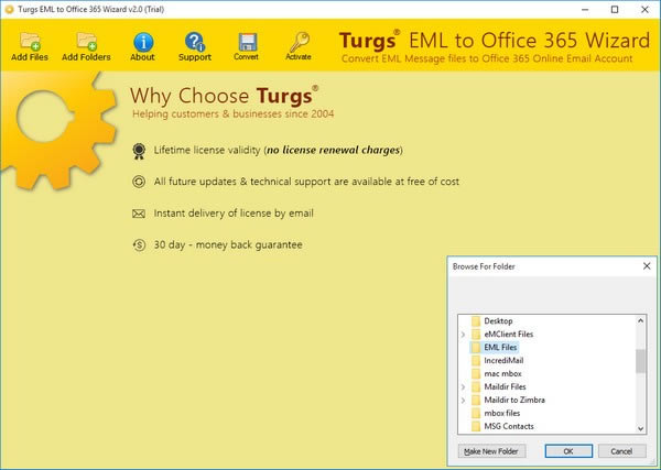 Turgs EML to Office 365 WizardԶ˹ٷ2024°ɫذװ