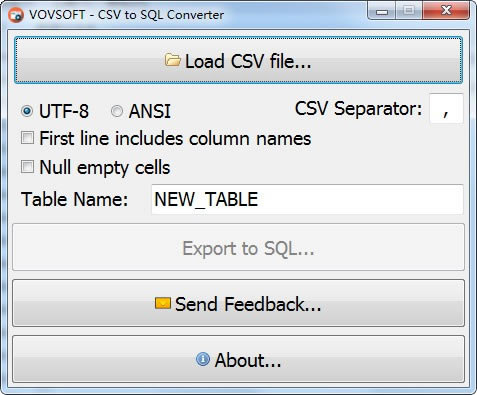 CSV to SQL ConverterԶ˹ٷ2024°ɫذװ