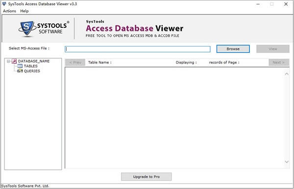 SysTools Access Database Viewer-ݿ鿴-SysTools Access Database Viewer v3.3ٷ