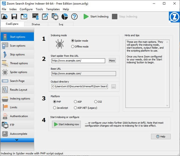 Zoom Search Engine Indexer(վ׼)