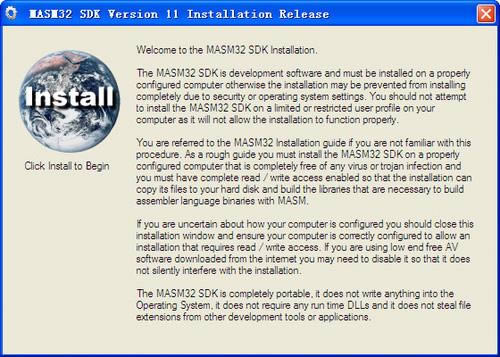 MASM32-ѧϰ-MASM32 v11.0ٷ