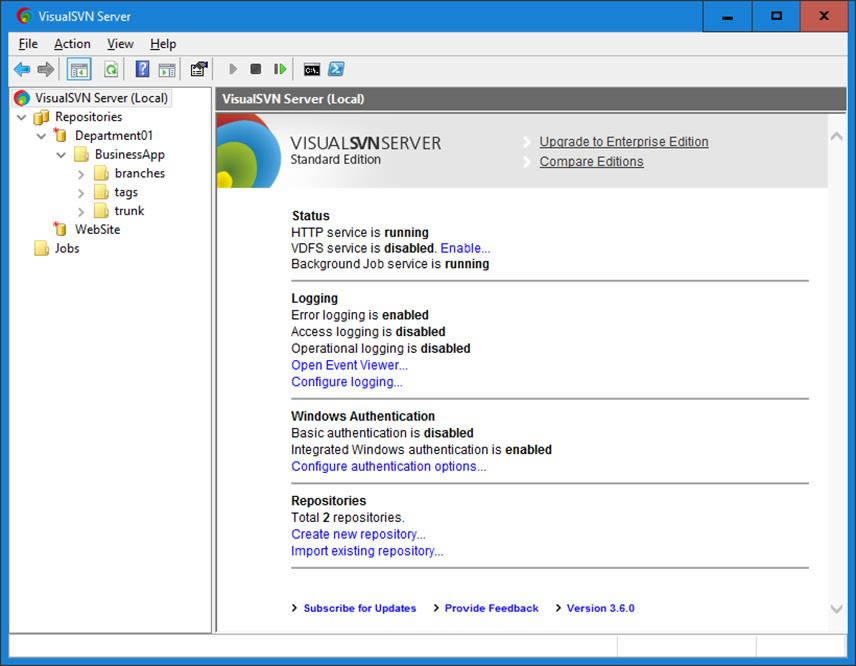 VisualSVN Server 64λ-VisualSVN Server 64λ-VisualSVN Server 64λ v3.6.1.0ٷ