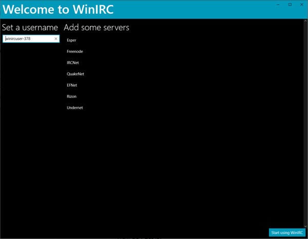 WinIRC-ͨ-WinIRC v1.6.0.0ٷ