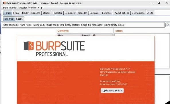 Burpsuite Pro-Burpsuite Pro v1.7.35 Ѱٷ