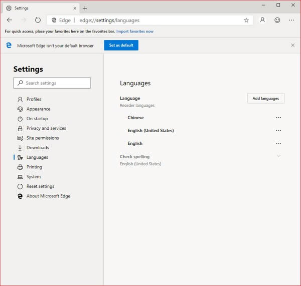 Microsoft Edge Dev(Chromium Edge)