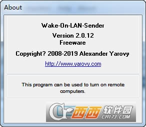 WakeOnLAN Sender绽ѹ-һԶ̿ƹ-WakeOnLAN Sender绽ѹ v2.0.12 Ӣɫ