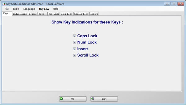 Key Status Inidicator 4dots-̹-Key Status Inidicator 4dots v1.4ٷ