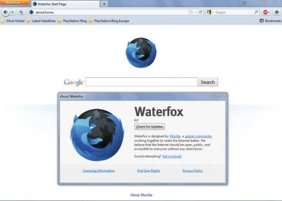 Waterfox-ˮ-Waterfox v56.1ɫ