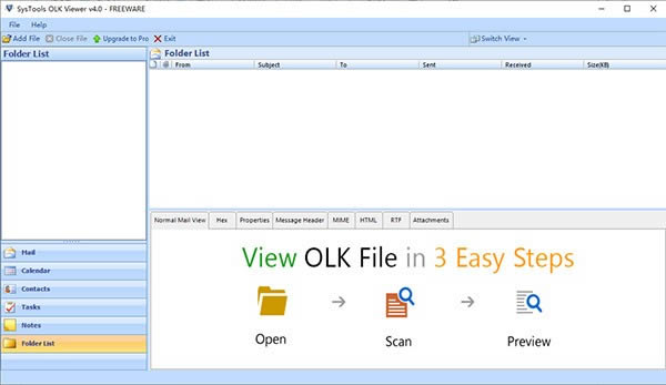 SysTools OLK Viewer-ʼ鿴-SysTools OLK Viewer v4.0ٷ