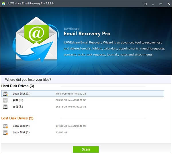 IUWEshare Email Recovery Pro-ʼݻָ-IUWEshare Email Recovery Pro v7.9.9.9ٷ