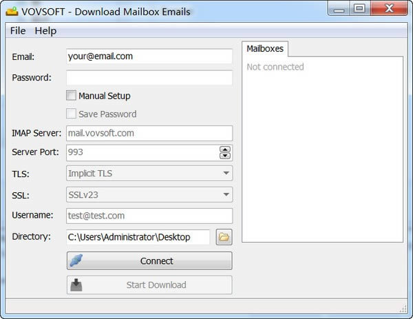 Vovsoft Download Mailbox Emails-ʼع-Vovsoft Download Mailbox Emails v1.3ٷ