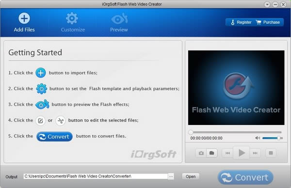 iOrgsoft Flash Web Video Creator-Ƶʽת-iOrgsoft Flash Web Video Creator v5.0.1ٷ