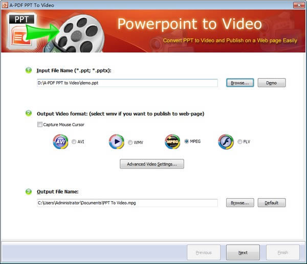 A-PDF PPT to Video-PPTתƵת-A-PDF PPT to Video v1.6.0.0ٷ