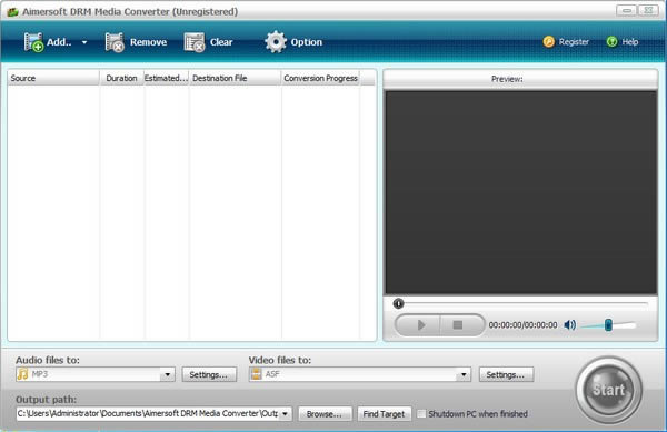 Aimersoft DRM Media Converter-ýת-Aimersoft DRM Media Converter v1.6.0ٷ