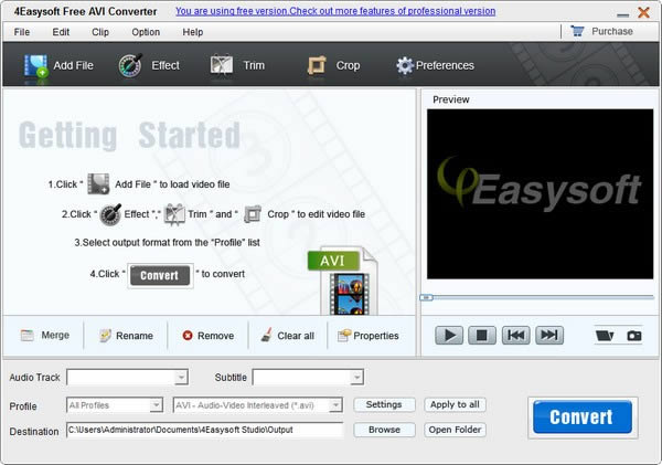 4Easysoft Free AVI Converter-AVIƵת-4Easysoft Free AVI Converter v3.1.06ٷ