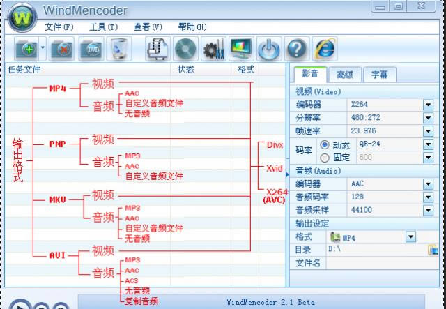 WindMencoder-ƶ豸Ƶʽת-WindMencoder v2.1.0.0԰