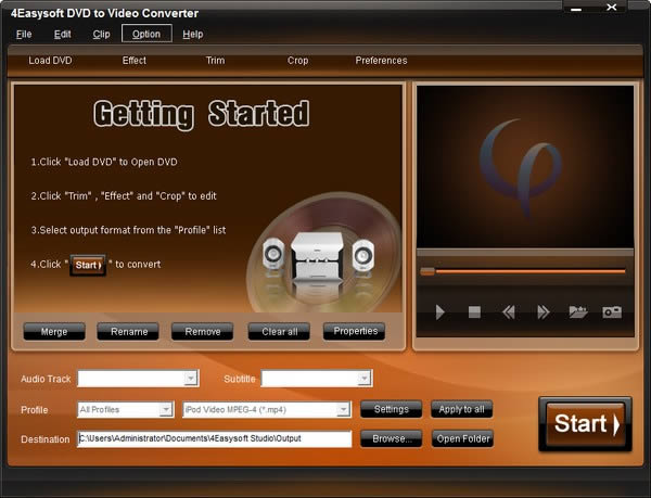 4Easysoft DVD to Video Converter-DVDתƵת-4Easysoft DVD to Video Converter v3.2.20ٷ