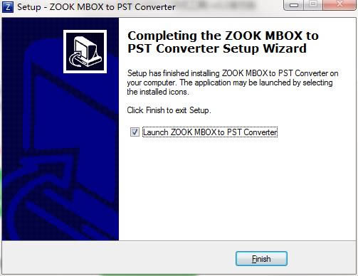 ZOOK PST to MBOX Converterͼ