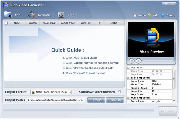 Kigo Video Converter-Ƶת-Kigo Video Converter v1.1.1ٷ