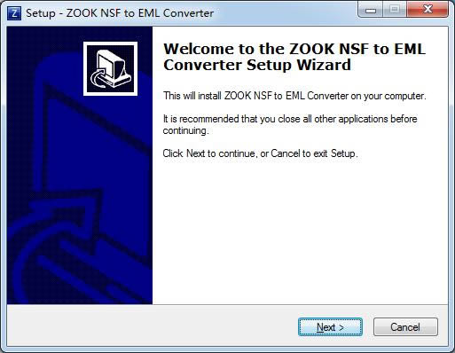 ZOOK NSF to EML Converter-NSFתEML-ZOOK NSF to EML Converter v3.0ٷ