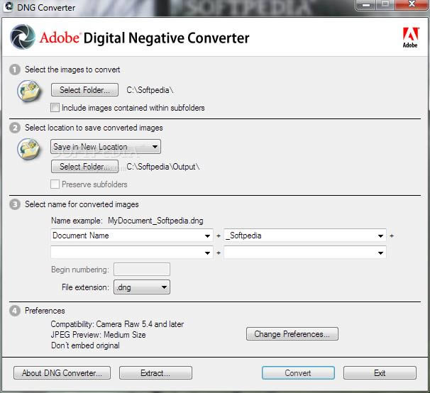 ƬתΪDNGʽ Adobe DNG Converter-ƬתΪDNGʽ Adobe DNG Converter v8.4.5ٷ