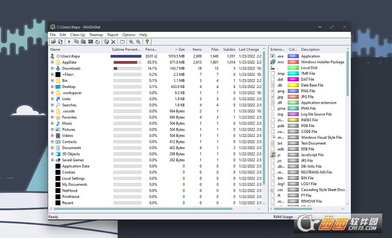 WinDirStatռ÷-WinDirStatռ÷ v1.1.2 ٷ