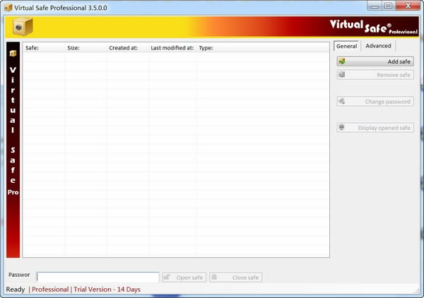 Virtual Safe Professional-ļܹ-Virtual Safe Professional v3.5.0.0Ѱ