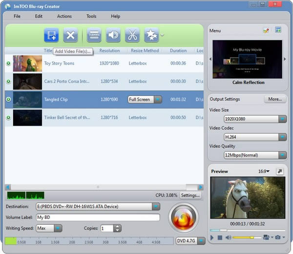 ImTOO Blu-ray Creator-Ƶ¼-ImTOO Blu-ray Creator v2.0.4ٷ