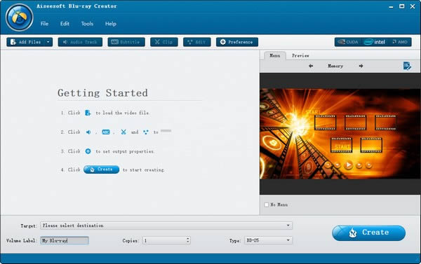 Aiseesoft Blu-ray Creator-̿¼-Aiseesoft Blu-ray Creator v1.1.8ٷ